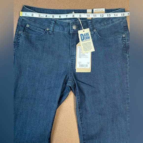 prAna Jada Mid-Rise Regular Indigo Blue Stretch Women's Jeans Size 6 32" Inseam - Picture 11 of 16
